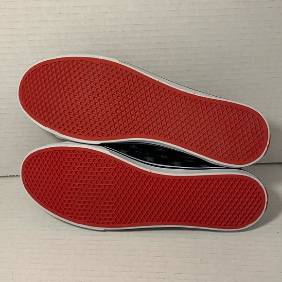 Vans Authentic Low Stars Blue Grey Sneakers Woman’s 9 - Picture 13 of 13